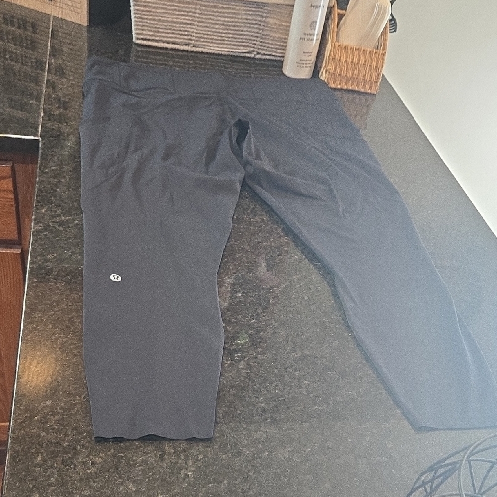 Black Athletic Leggings Lululemon Wunder Train Size 18 Never Worn